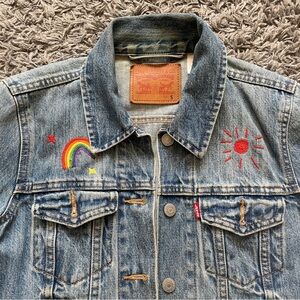 Revolve X Levi's California Dreamer Jean Jacket size s
